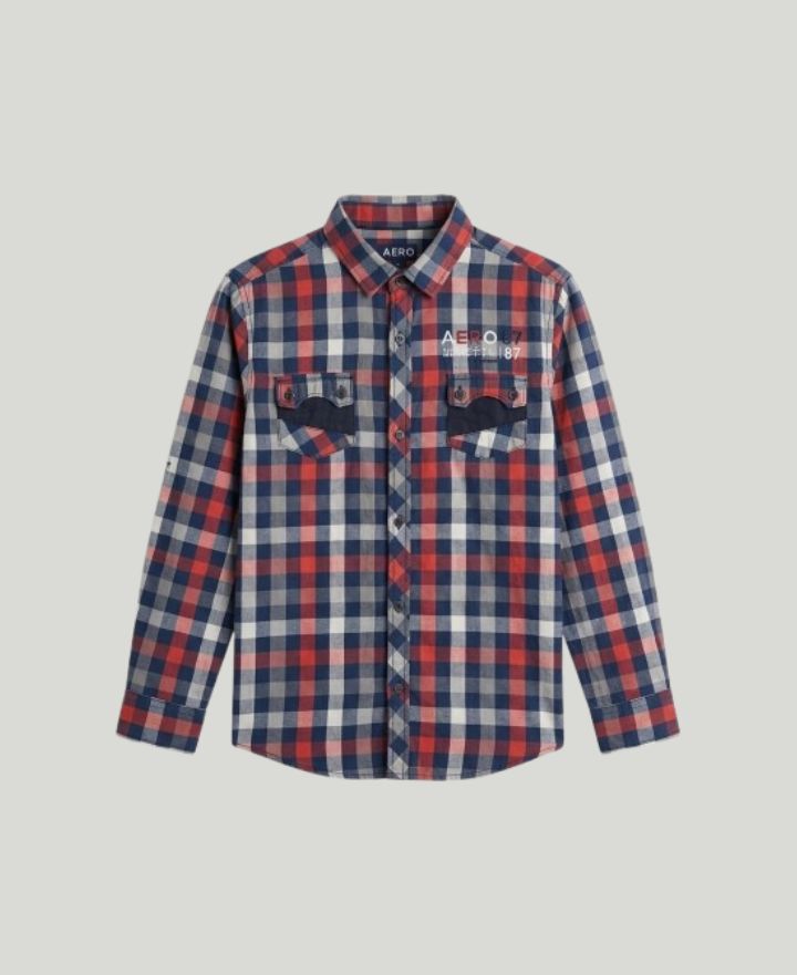 Boys Check Shirt ST-0091