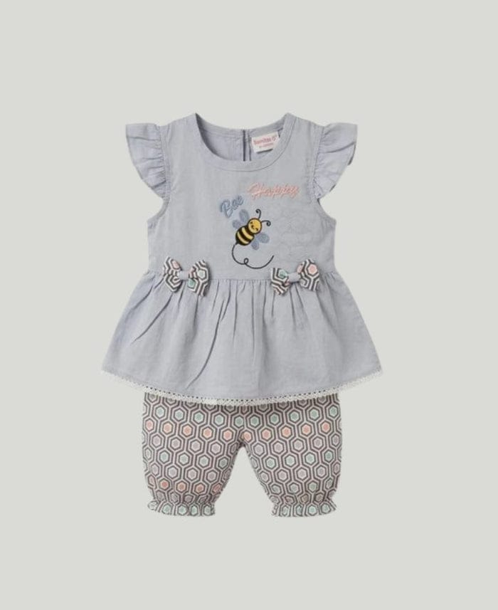 Toddlers Girls Bee Suits TD-0081