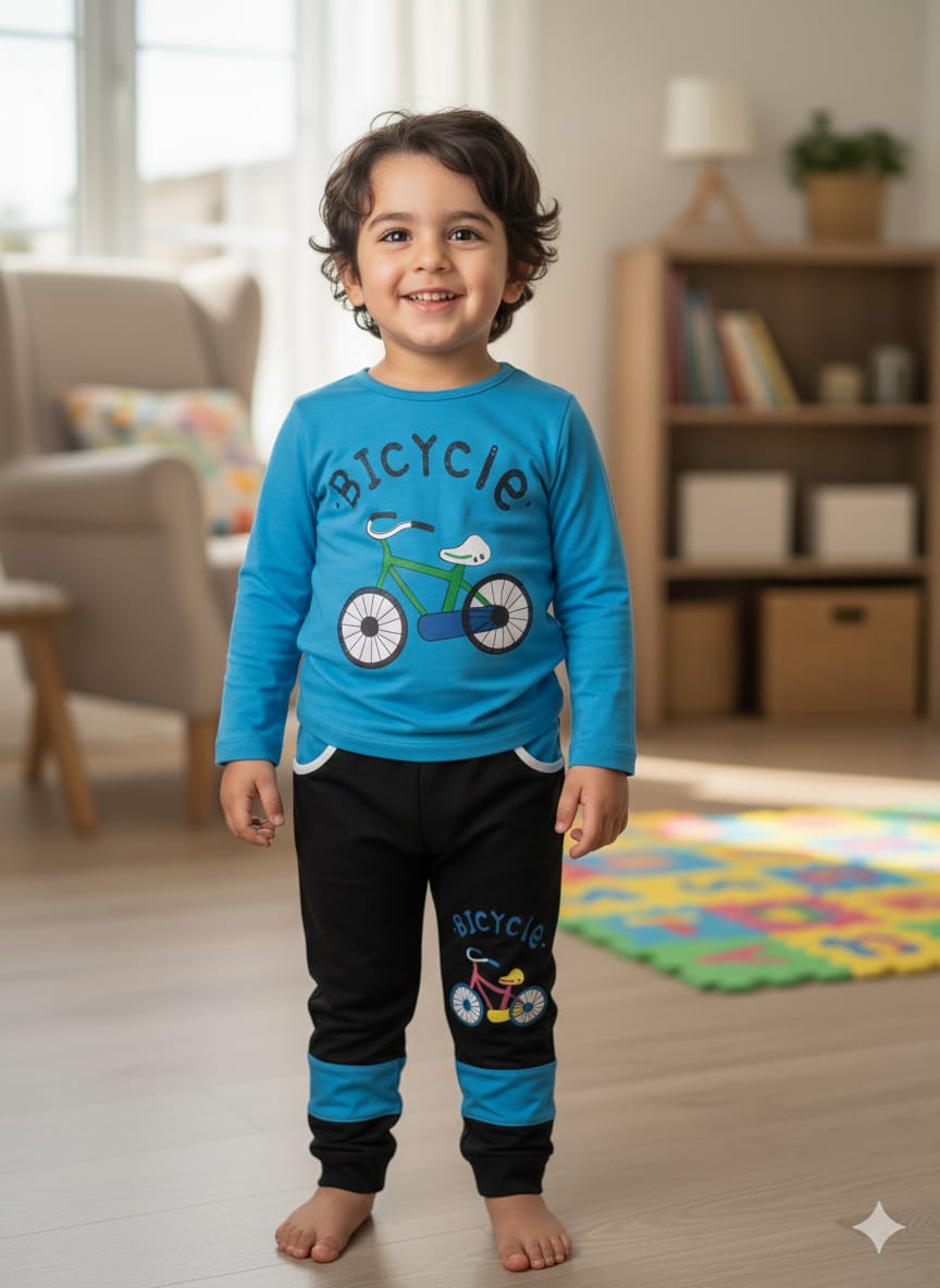Toddlers Bycycle Suits– TD-0118