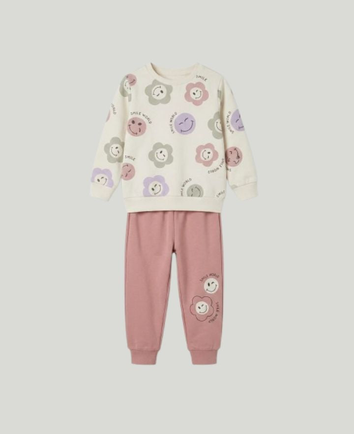 Girls Smiley Suits GW-0159 ๐ง