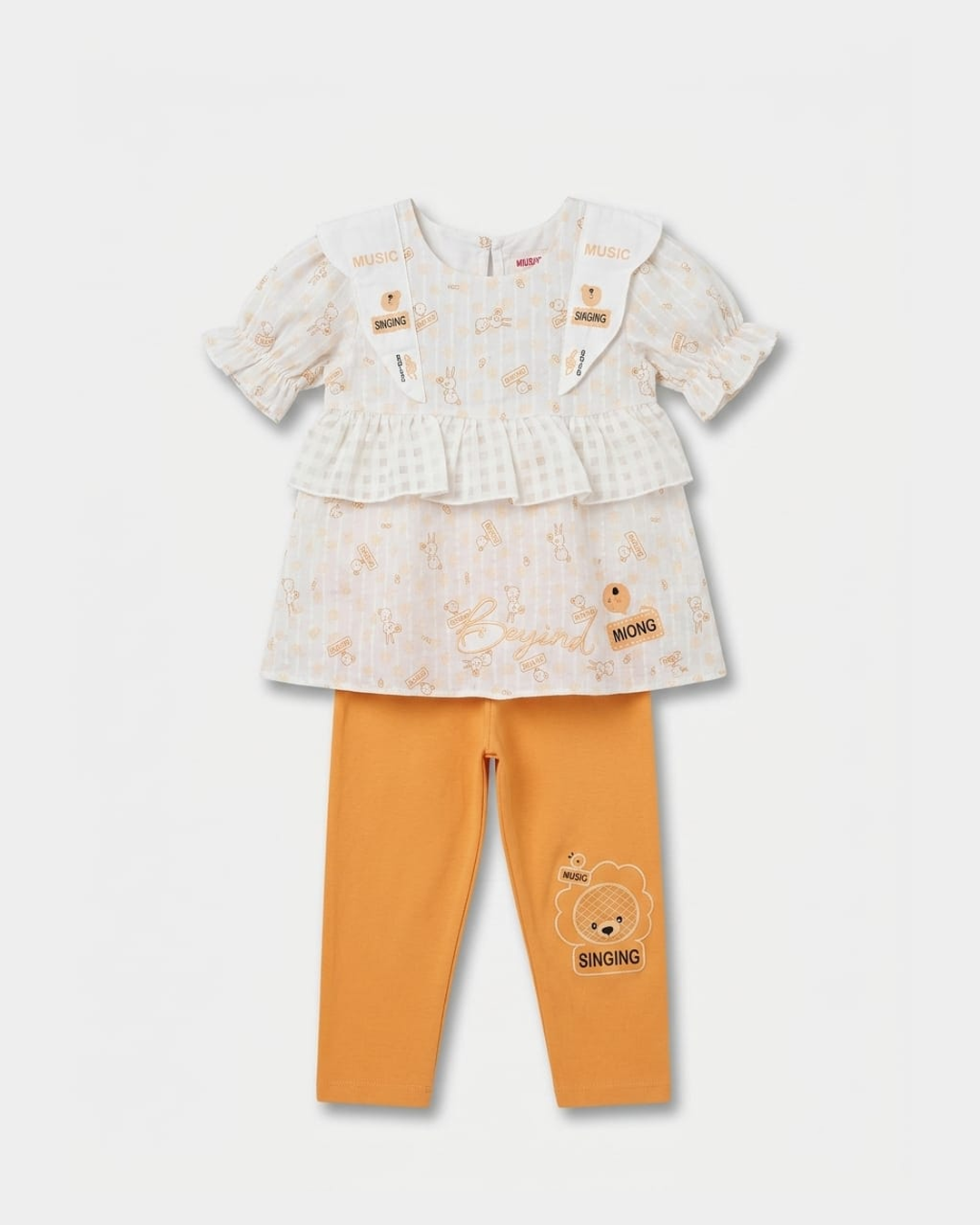 Toddlers Girls Frock Suits TD-0188