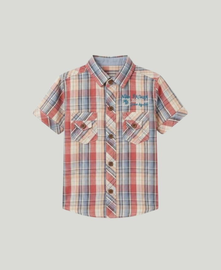 Boys Check Shirt ST-0251
