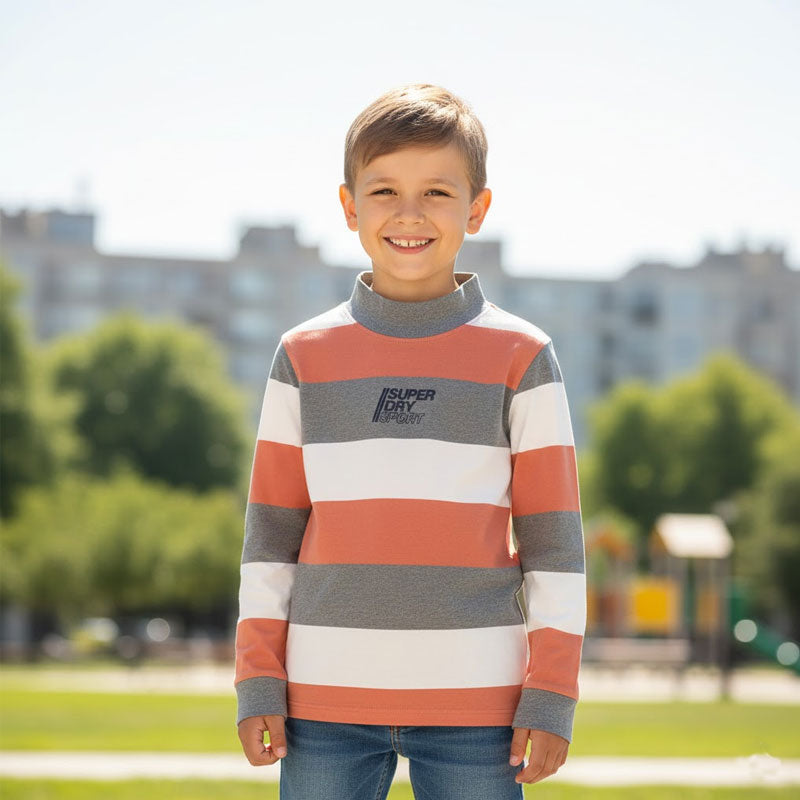 Kids Mock Neck TS-0205