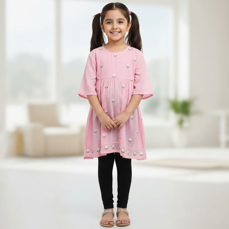 Girls Soft Jersey Tights TR-0133