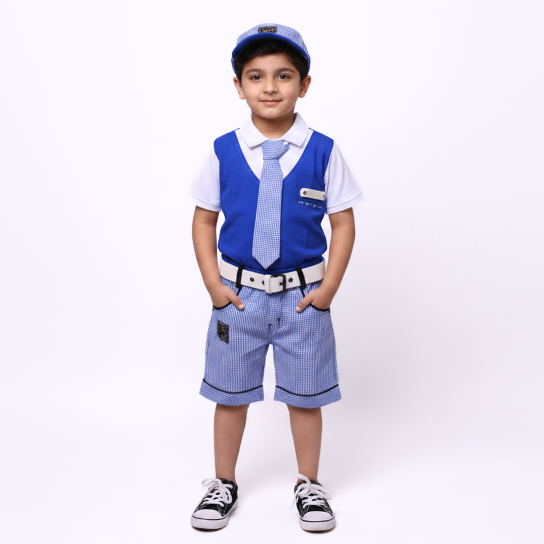 Boys Suits with Cap/Belt BW-0027