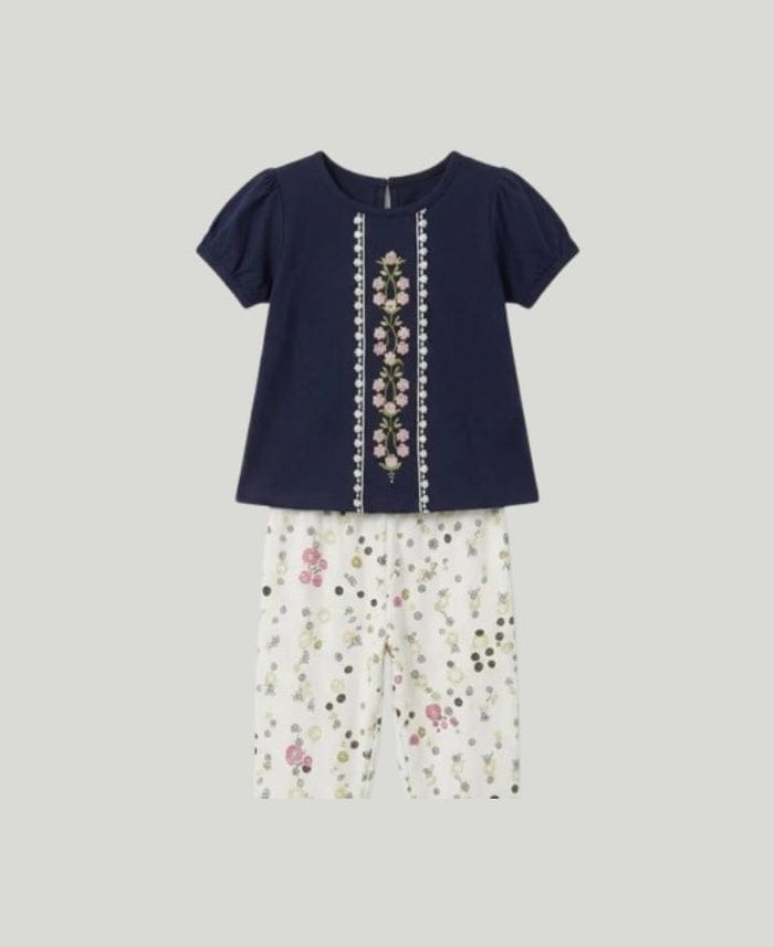 Toddlers Girls Fancy Cotton Suits TD-0087