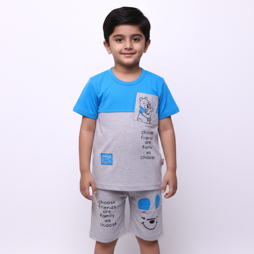 Toddlers Premium T-Shirt & Shorts Set – TD-0083