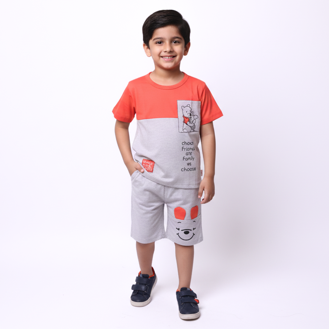 Toddlers Premium T-Shirt & Shorts Set – TD-0083