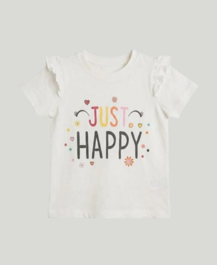 Girls Just Happy T-Shirts TS-0062