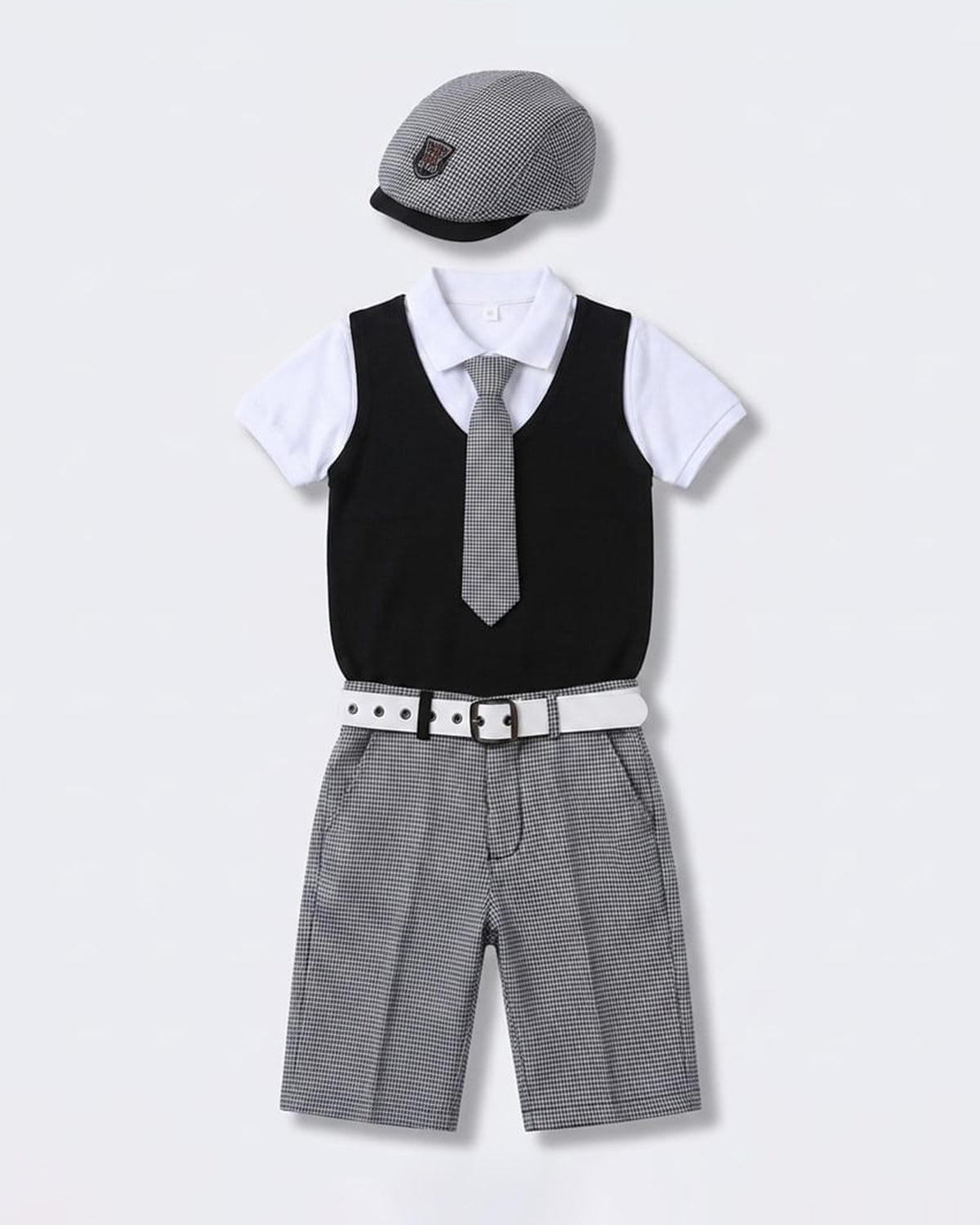 Boys Suits with Cap/Belt BW-0027