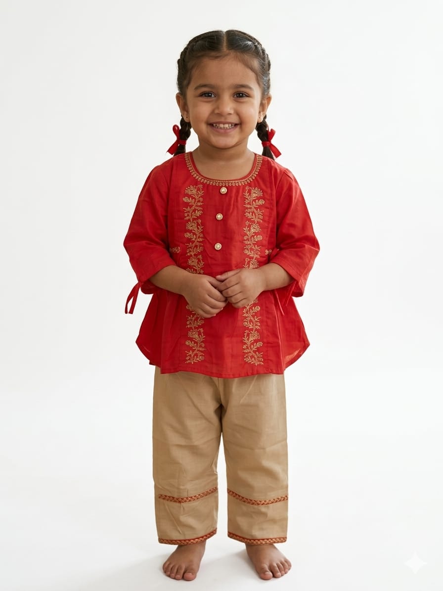 Girls Kurti & Trouser GW-0449