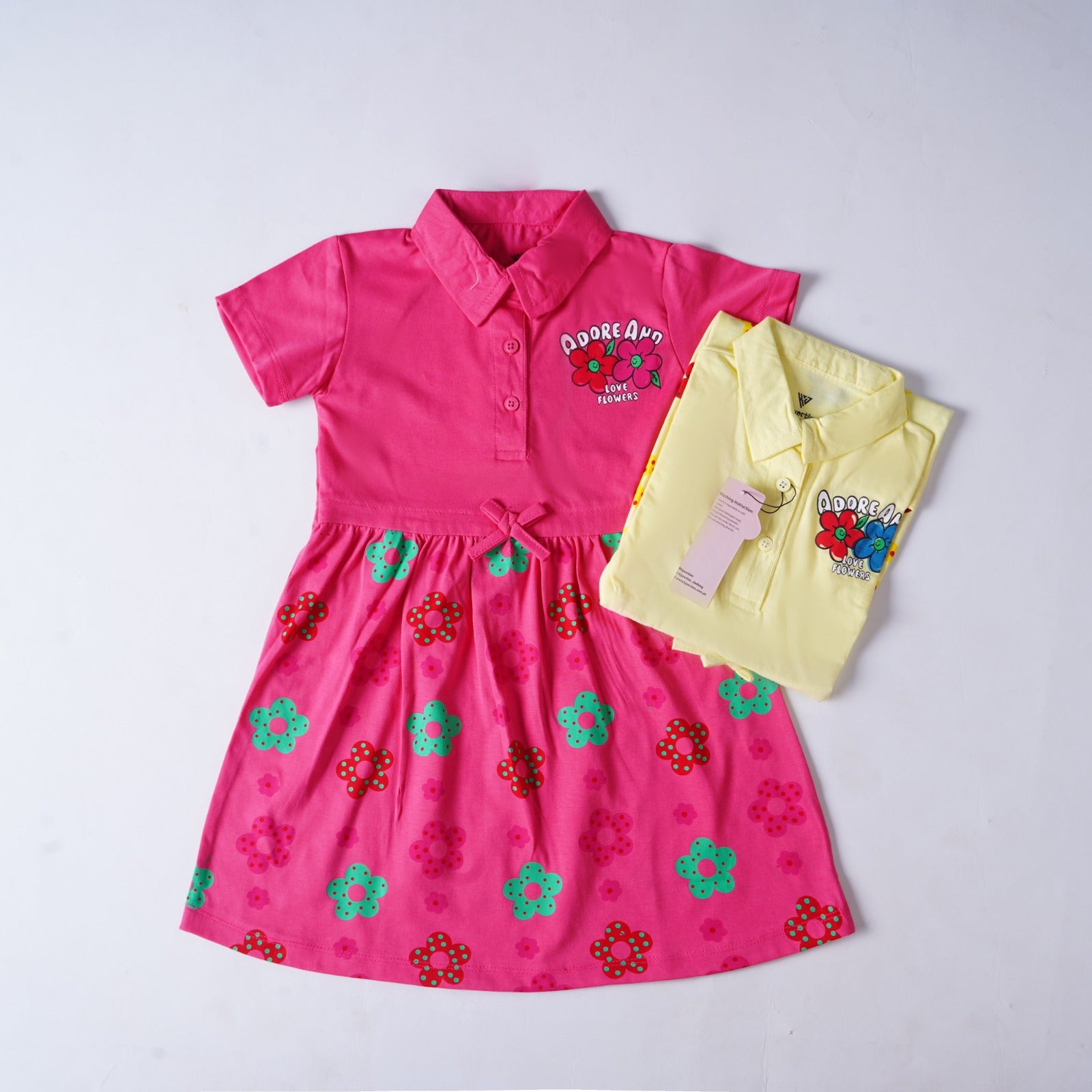 Girls premium quality Frocks collar Shirt – FS-0065