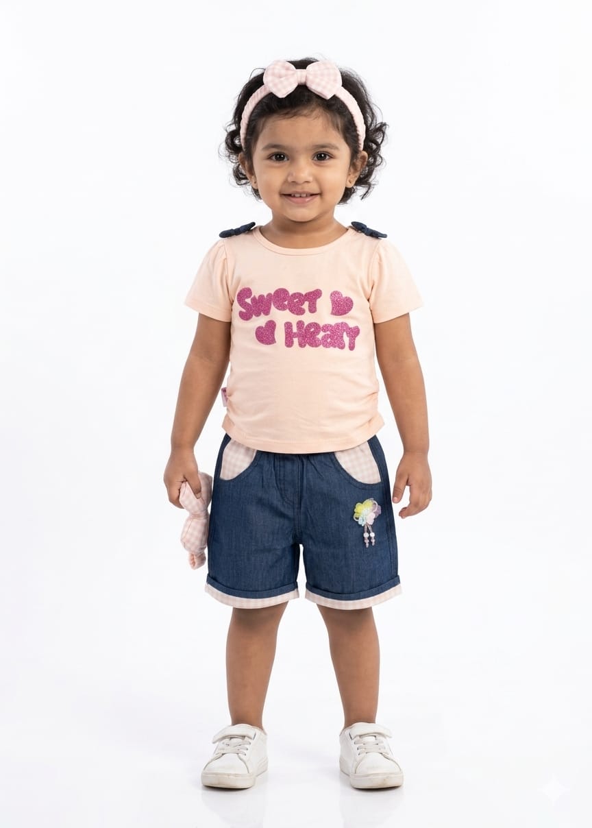 Girls Bow Suits GW-0463