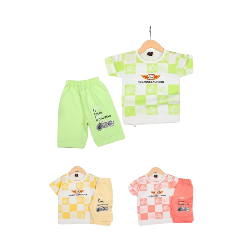 Toddlers Suit – Bike Design Soft Jersey – TD-0030