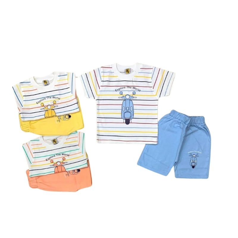Infant Vespa Design Suit – Fancy 2-Piece Set (IS-0049)
