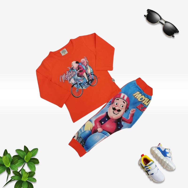 Toddlers Fancy Suits – Motu Patlu Design – TD-0092