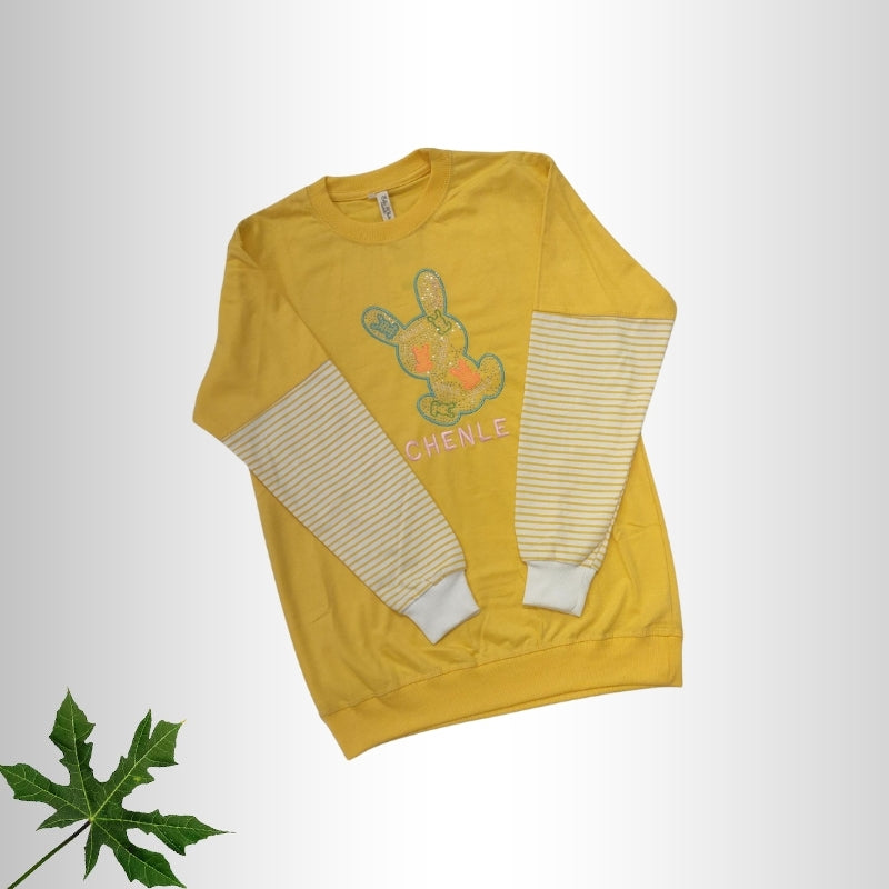 Girls Sweatshirts Bear Design – TS-0007