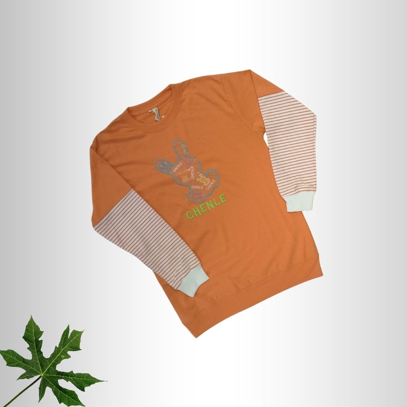 Girls Sweatshirts Bear Design – TS-0007