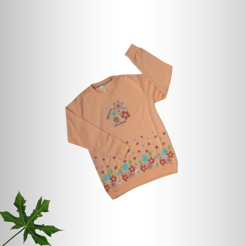 Girls Sweatshirts – Terry – TS-0124