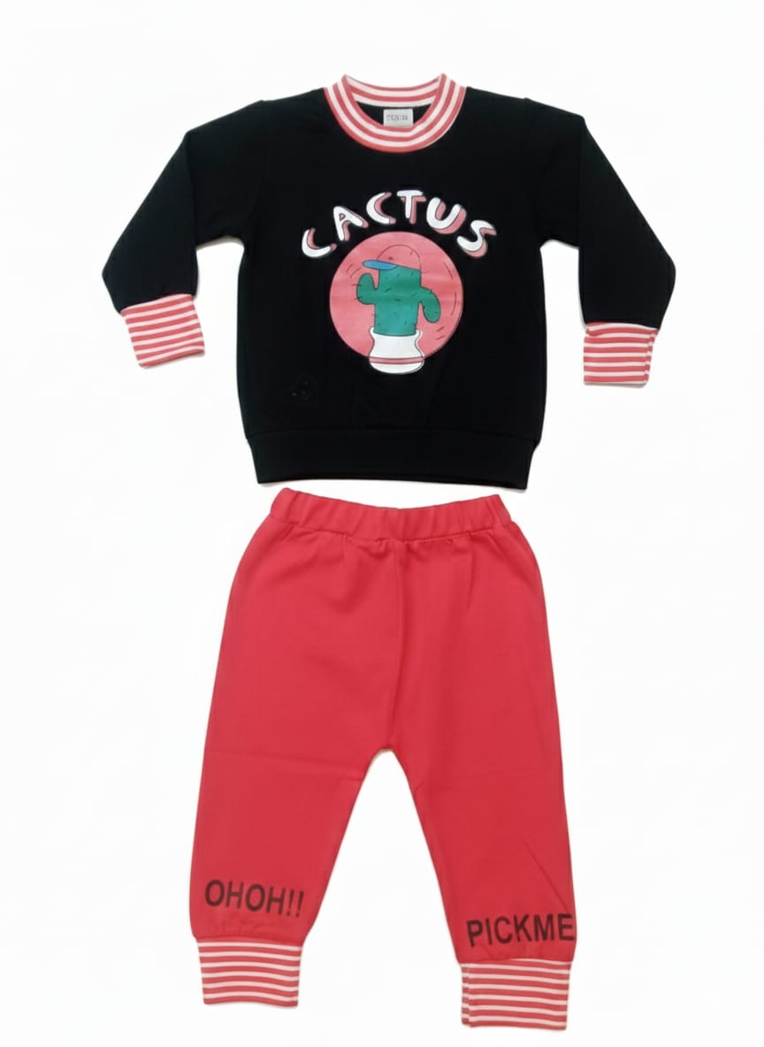 Toddlers Cactus Suit TD-0341