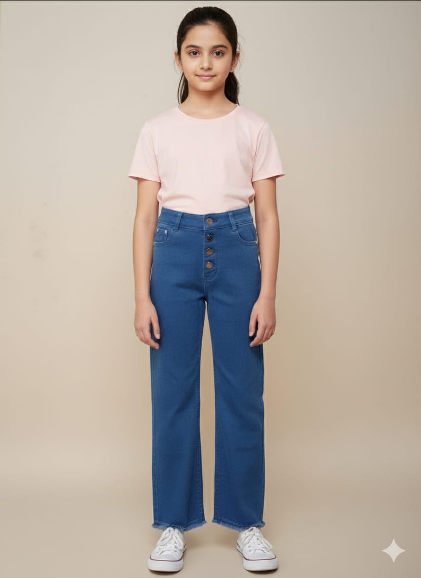 Girls Denim Jeans JN-0183
