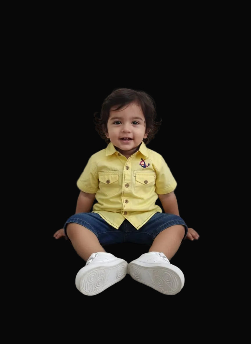 Boys Yellow Shirt ST-0256