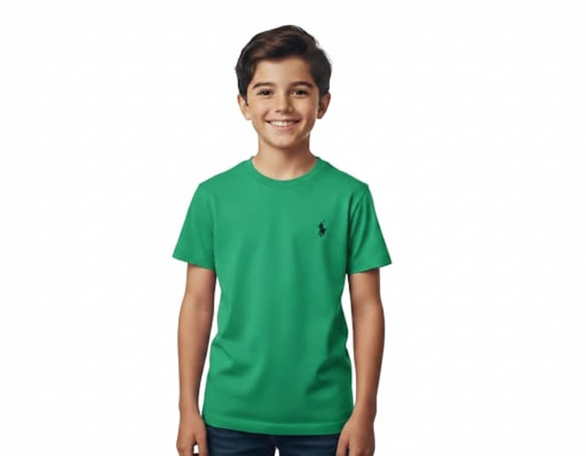 Boys Polo Round T-Shirt TS-0012