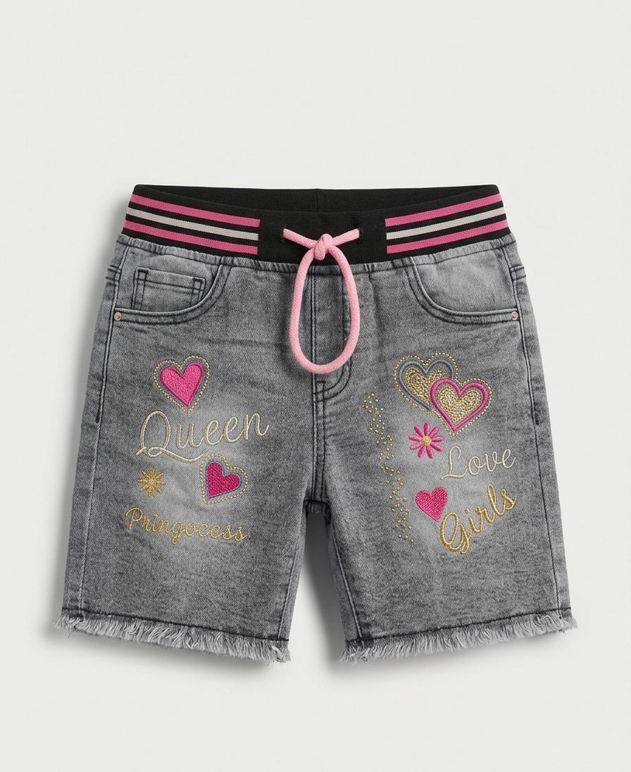 Girls Denim Shorts SH-0502