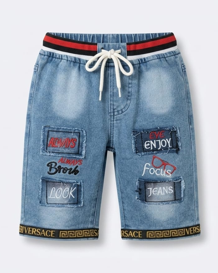 Boys Soft Denim Shorts SH-0001