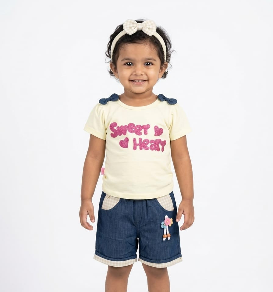 Girls Bow Suits GW-0463
