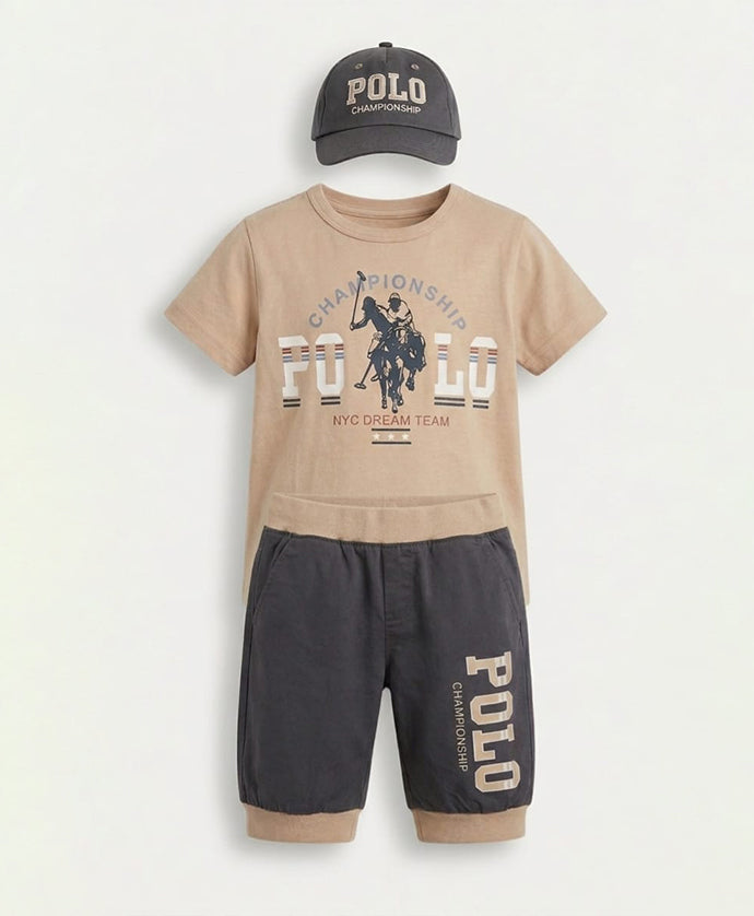 Toddlers Polo Suits TD-0116