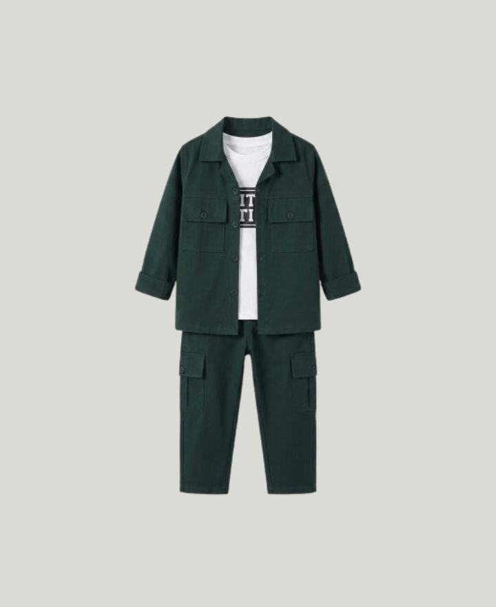 Toddlers 3pcs Suits TD-0223