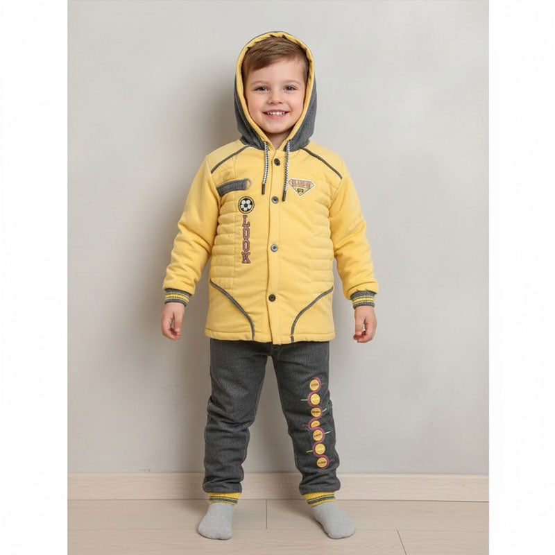 Toddlers Football Buff Hoodie Suit - TD-0287