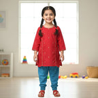 Girls Terry Trousers Heart Design – GT-0120