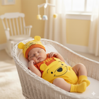 Infants Romper Suit with Cap – IS-0034