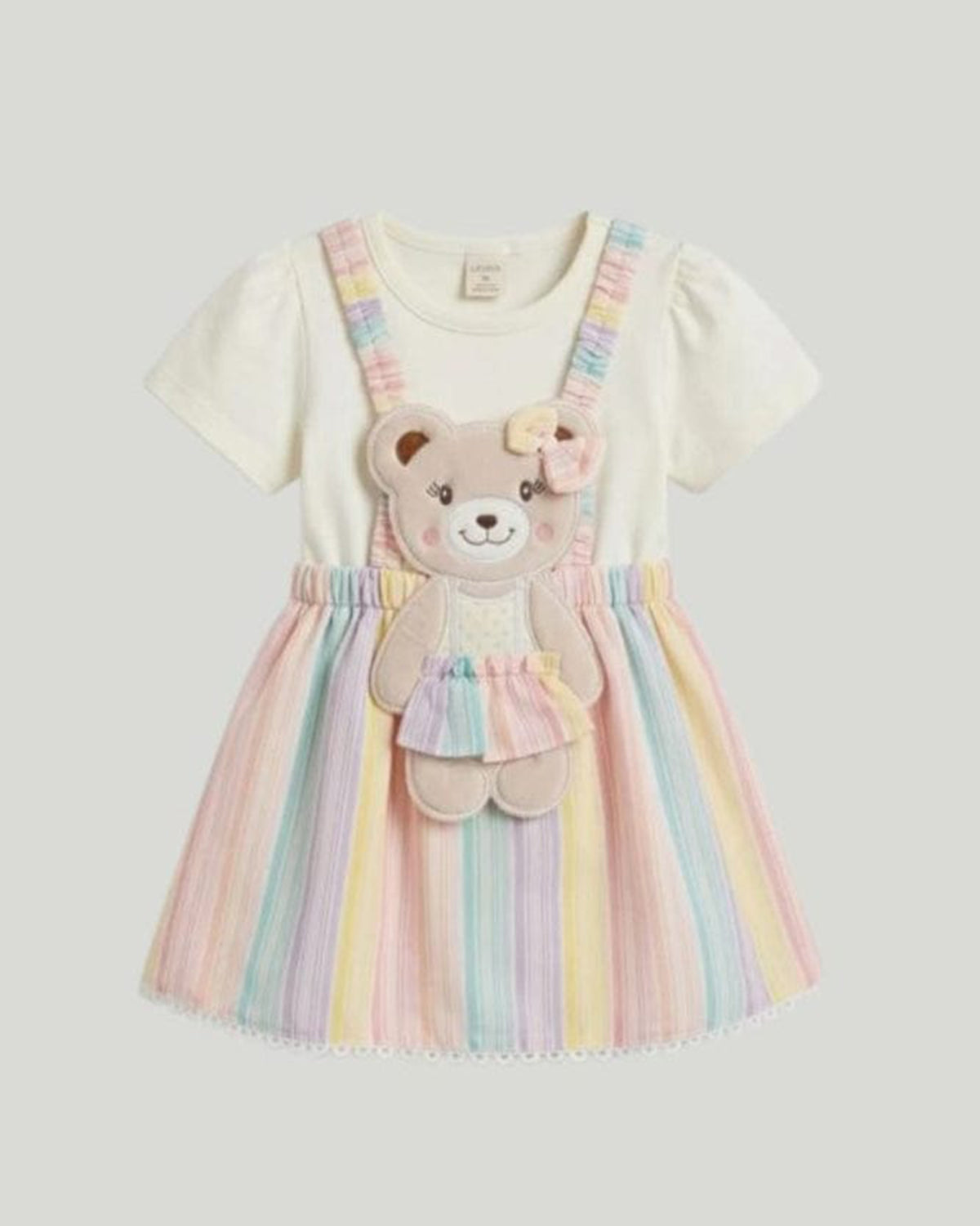 Girls Bear Frock Romper GW-0041