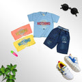 Toddlers Fancy Suits T-shirts and shorts – TD-0079