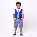 Boys Wear Suit with Cap and Belt –  BW-0027