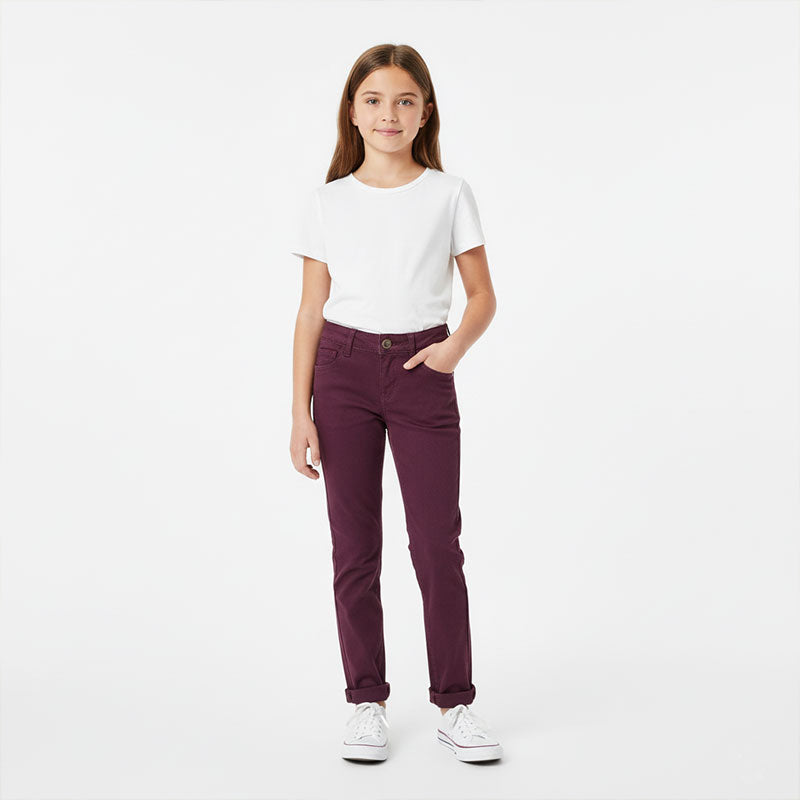Girls Smart Cotton Pant JN-0016