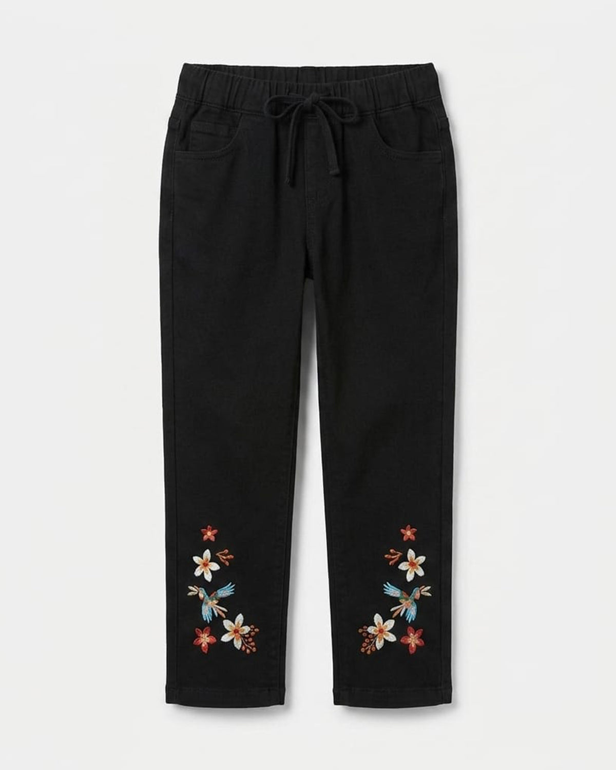 Girls Embroidered Jeans JN-0127