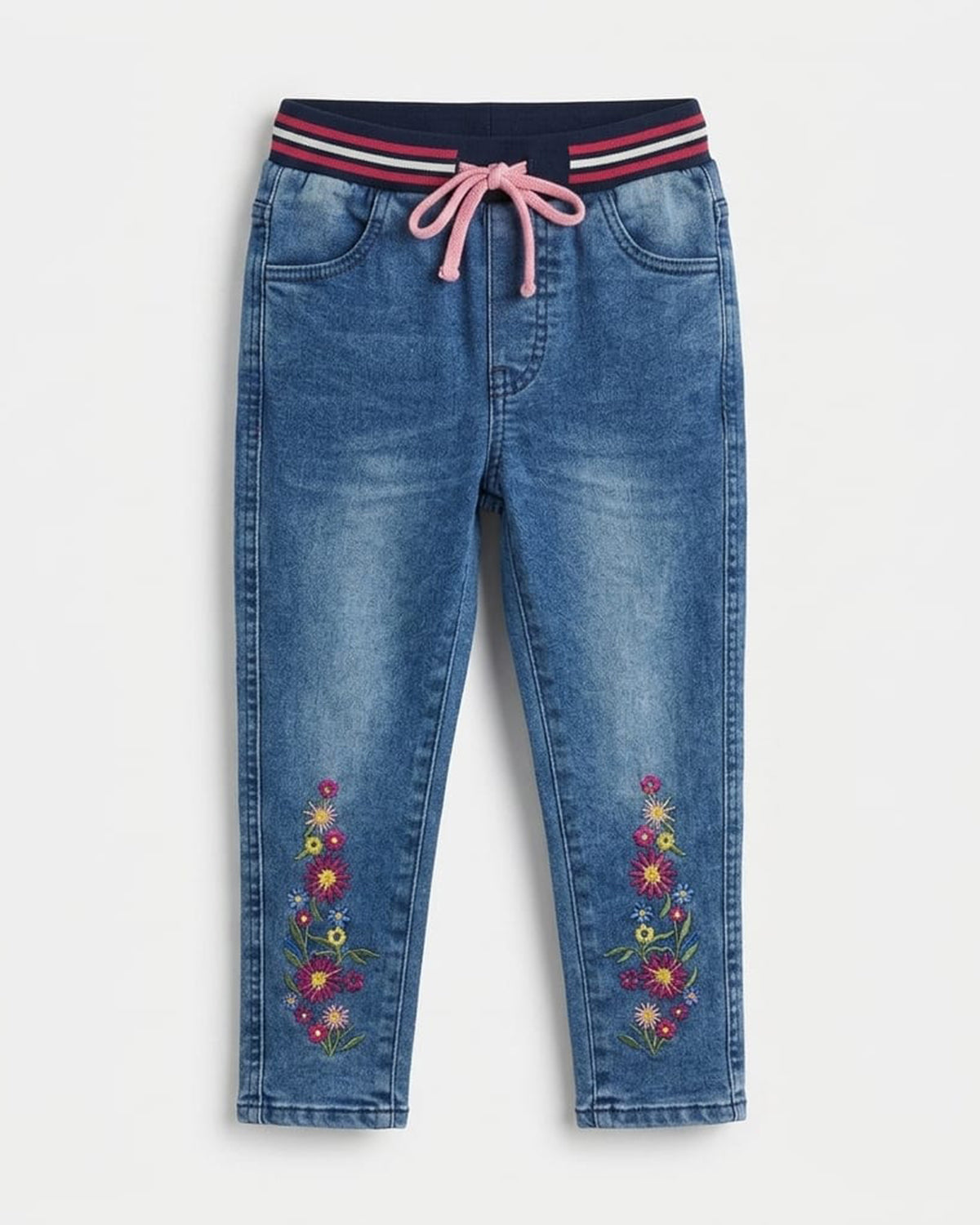 Girls Embroidered Jeans JN-0128