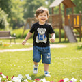Toddlers Bear Suit – T-Shirts & Shorts Set - TD-0110