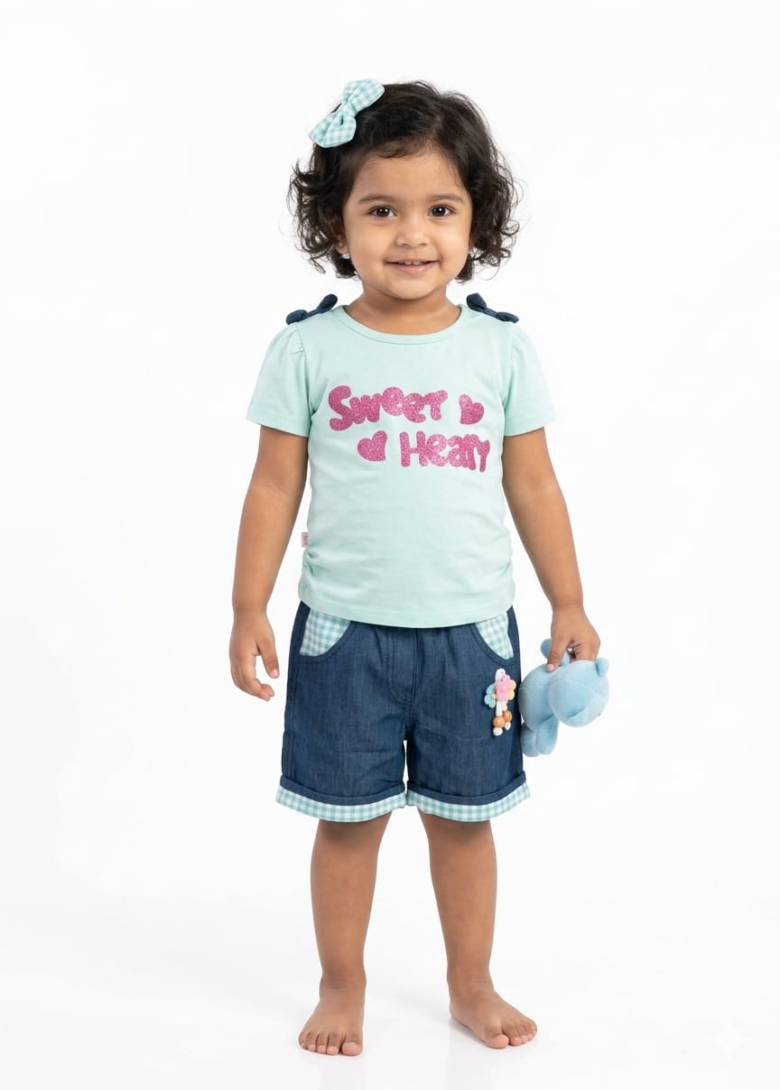 Girls Bow Suits GW-0463