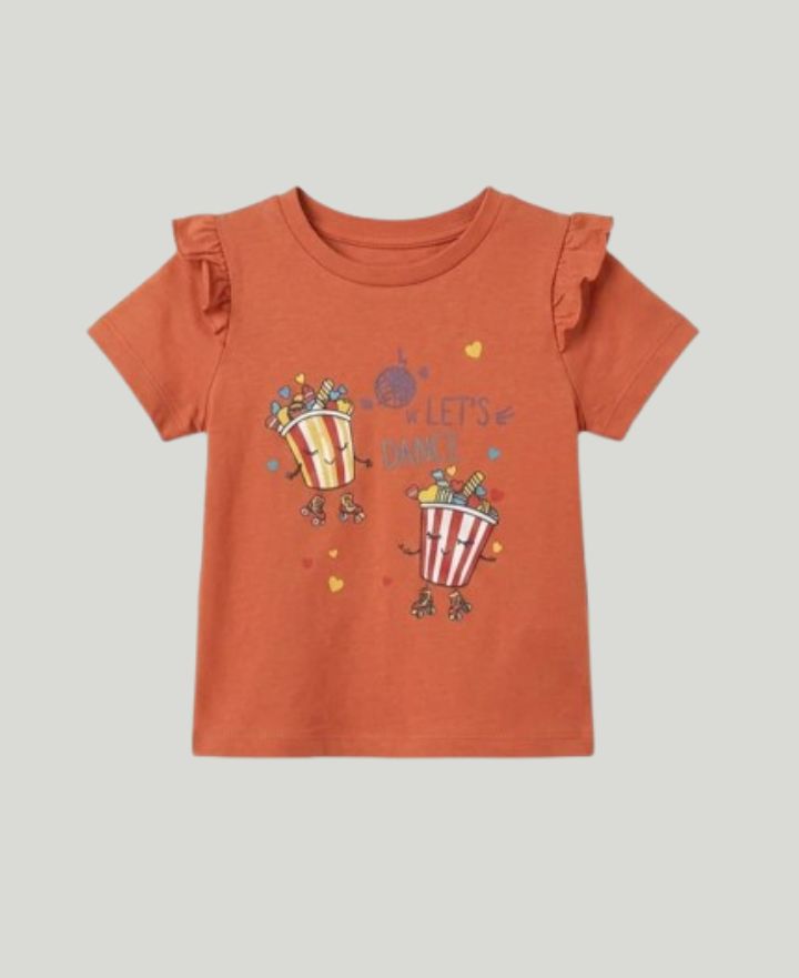 Girls Popcorn T-Shirts TS-0063