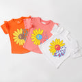 Girls Sunflower T-Shirts – TS-0061