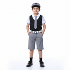 Boys Wear Suit with Cap and Belt –  BW-0027