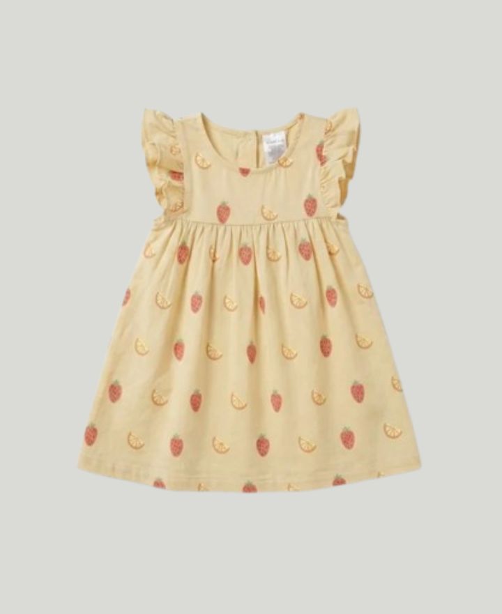 Girls Strawberry Frocks FS-0067