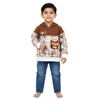 Toddlers Hoodie Bear Suits – TD-0155