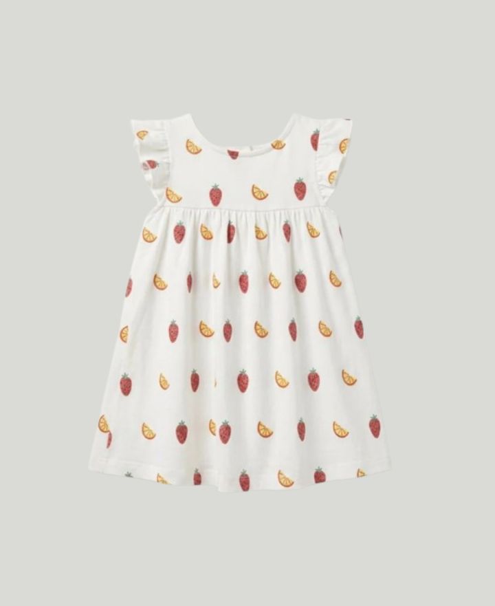 Girls Strawberry Frocks FS-0067