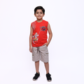 Toddlers Fancy Suit – Spider-Man Sando & Shorts – TD-0053